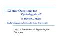 iClicker Questions for PowerPoint PPT Presentation