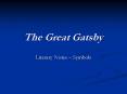The Great Gatsby PowerPoint PPT Presentation