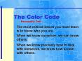 The Color Code Personality Test PowerPoint PPT Presentation