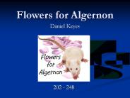 Flowers for Algernon