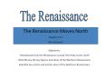 The Renaissance Moves North PowerPoint PPT Presentation