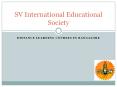 SVI Educational Society Bangalore (1) PowerPoint PPT Presentation