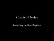 Chapter 7 Notes