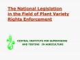 The National Legislation in PowerPoint PPT Presentation