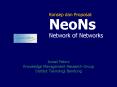 Konsep dan Proposal: NeoNs Network of Networks PowerPoint PPT Presentation
