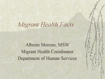 Migrant Health Facts