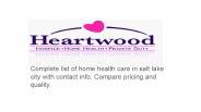 Home Health Care Salt Lake City