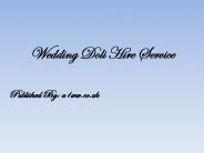 Royal Wedding Doli Hire Service | Wedding Doli Service