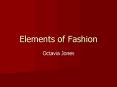 Elements of Fashion PowerPoint PPT Presentation