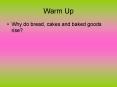 Warm Up PowerPoint PPT Presentation