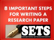 Steps for writing an effective research paper