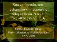 Study%20of%20production%20mechanisms%20of%20neutron-rich%20isotopes%20in%20the%20reaction%2022Ne%20(40MeV/A)%20 %209Be PowerPoint PPT Presentation