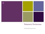 Basic Certification Opportunities for Telemetry Technicians