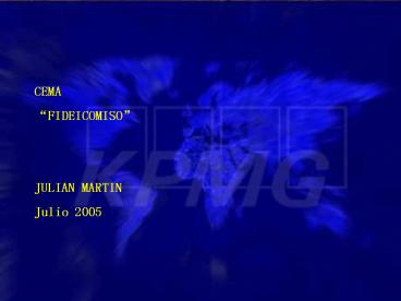 1. FIDEICOMISO - CONCEPTO