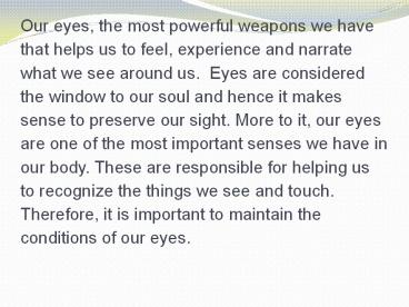 Low Cost Laser Eye Treatment in India