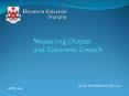 National income measures the total value of goods and services produced within the economy over a period of time  National income is usually measured by GDP or Gross Domestic Product  GDP includes the output of all firms in a country An increase in outpu PowerPoint PPT Presentation