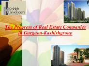 The Progress of Real Estate Companies in Gurgaon