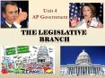 The Legislative Branch PowerPoint PPT Presentation