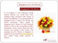 Singapore’s love for flowers PowerPoint PPT Presentation