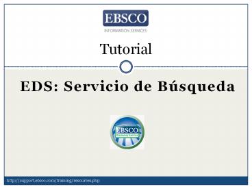 EDS: Servicio de B