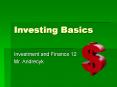 Investing Basics PowerPoint PPT Presentation