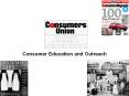 Consumer Education and Outreach PowerPoint PPT Presentation