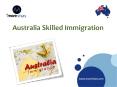 Australia Skilled Immigration – Morevisas PowerPoint PPT Presentation