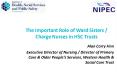 The Important Role of Ward Sisters / Charge Nurses in HSC Trusts PowerPoint PPT Presentation