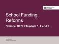 School Funding Reforms PowerPoint PPT Presentation