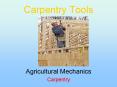 Carpentry Tools PowerPoint PPT Presentation