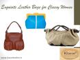 Buy Exquisite Leather Bags for Classy Women