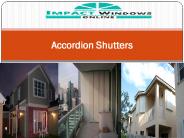 Accordion Shutters