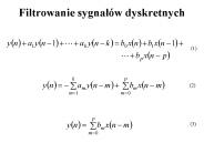 Filtrowanie sygnal