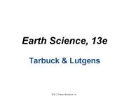 Earth Science, 13e