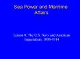 Sea Power and Maritime Affairs PowerPoint PPT Presentation