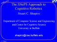 The SNePS Approach to Cognitive Robotics PowerPoint PPT Presentation