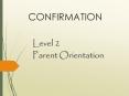 CONFIRMATION PowerPoint PPT Presentation