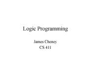 Logic Programming