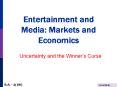 Entertainment and Media: Markets and Economics PowerPoint PPT Presentation