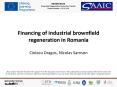 Financing of industrial brownfield regeneration in Romania PowerPoint PPT Presentation