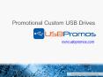 Promotional Custom USB Drives PowerPoint PPT Presentation