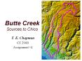 Butte Creek Sources to Chico PowerPoint PPT Presentation