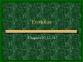 Evolution PowerPoint PPT Presentation