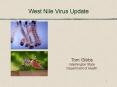 West Nile Virus Update PowerPoint PPT Presentation