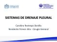 SISTEMAS DE DRENAJE PLEURAL PowerPoint PPT Presentation