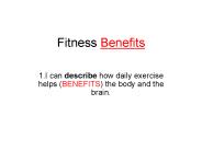 Fitness Benefits