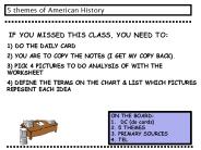 IF YOU MISSED THIS CLASS, YOU NEED TO: