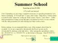 Summer School PowerPoint PPT Presentation