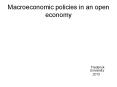 Macroeconomic policies in an open economy PowerPoint PPT Presentation