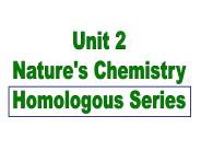Nature's Chemistry